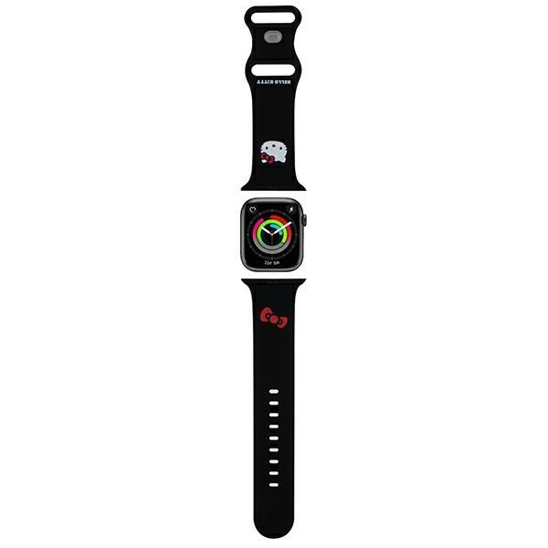 Hello Kitty Pasek HKAWLSCHBLK Apple Watch 42/44/45/49mm czarny/black