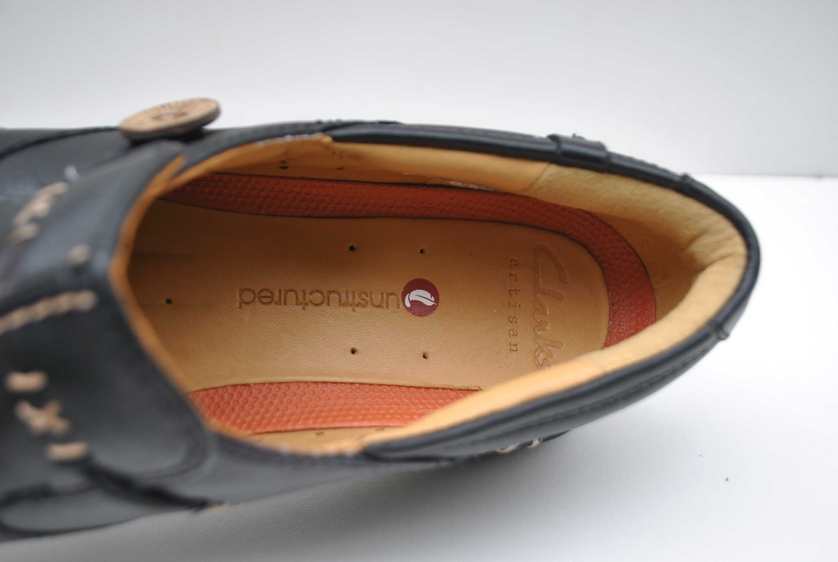 Komfortowe półbuty Clarks Un Structured