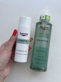 Eucerin DermoPure Mattifying Fluid, Eucerin гель для вмивання