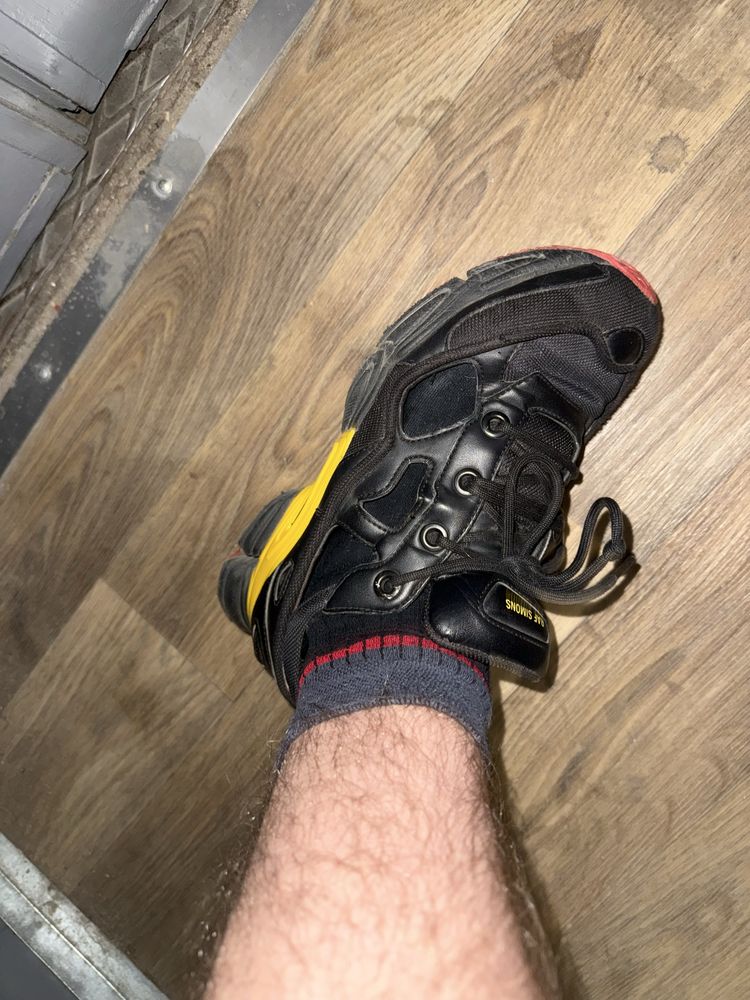 Adidas raf simons replicant belgium 42 size хороший сост оригинал