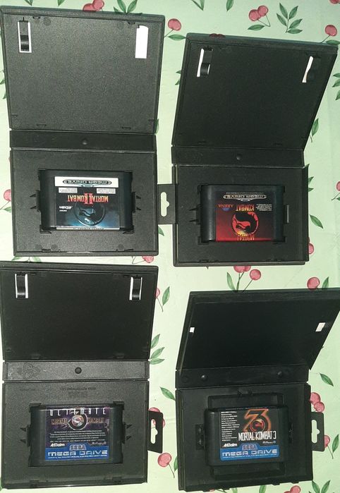 Colecção Mortal Kombat para Mega Drive MK 1, MK 2,MK 3, Ultimate MK 3