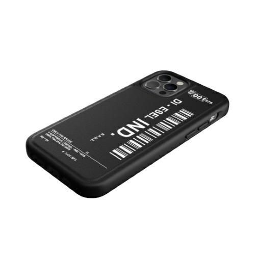 Etui Diesel Moulded Case Core Barcode Graphic do iPhone 12/12 Pro