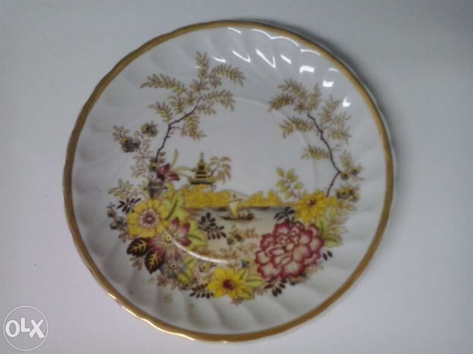 Prato com imagem antiga - made in Japan