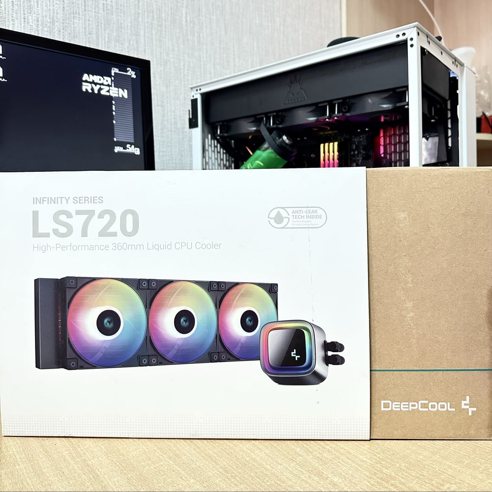 СВО/СЖО система водяного охолодження Deepcool LT720