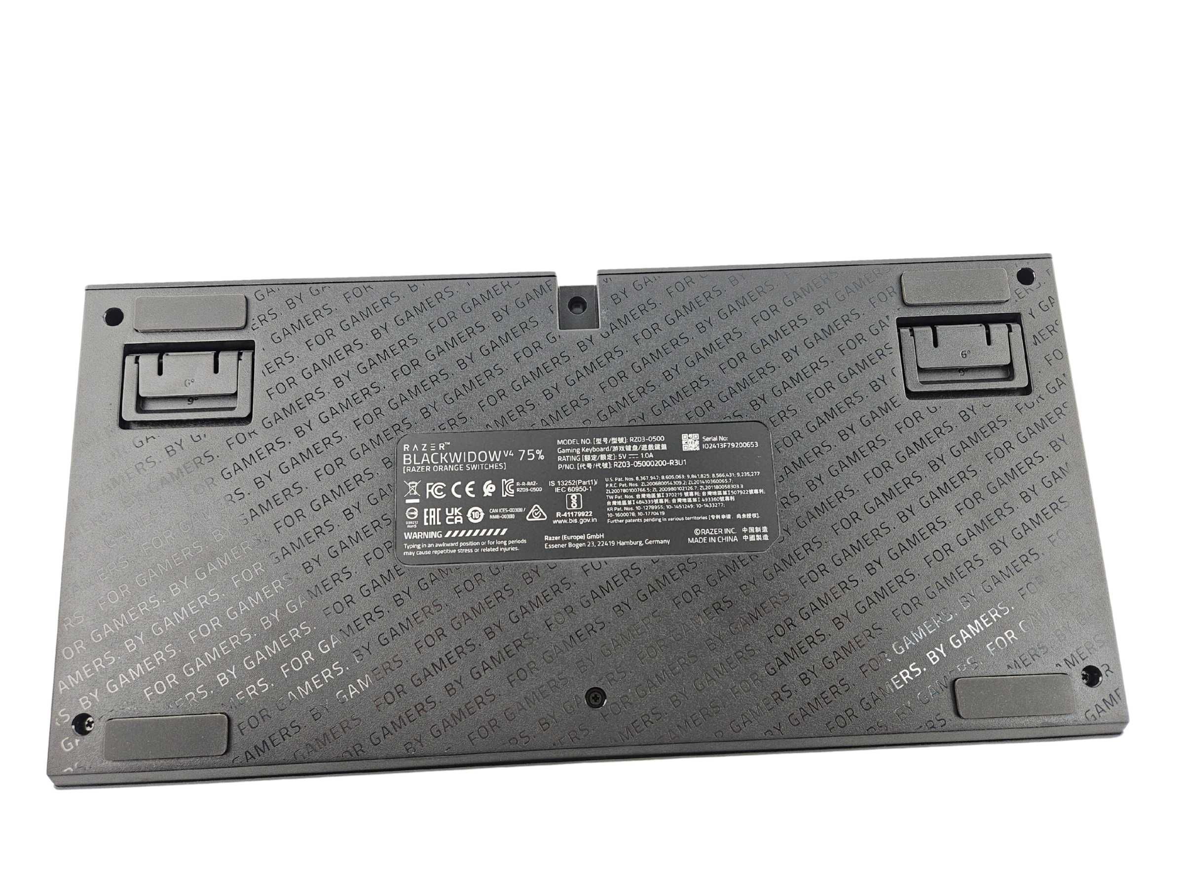 Клавіатура Razer BlackWidow V4 75% (Orange Gen-3)
