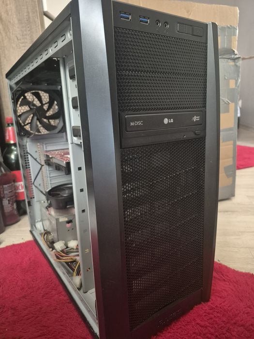 Komputer + czesci komputerowe