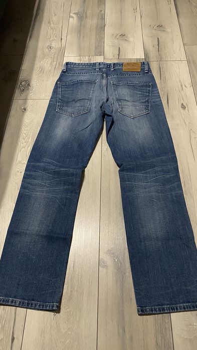 Spodnie Jack&Jones 29/32 Loose Fit męskie jeansy bawełna granatowe