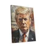Ekspresyjny Portret Donalda Trumpa na Płótnie 30x40 cm