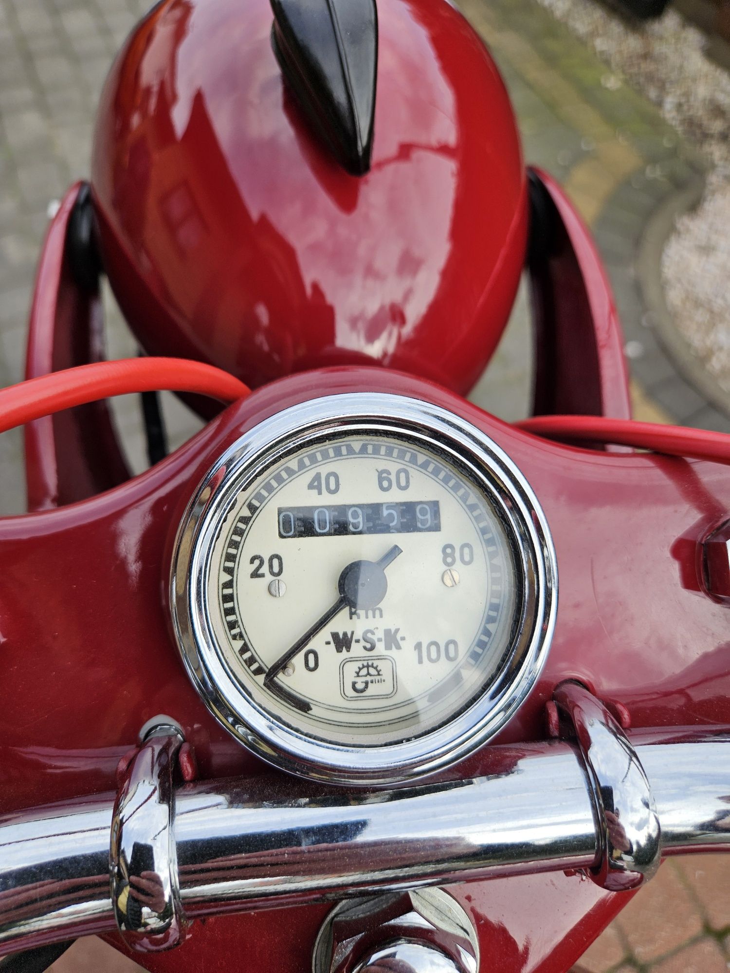 MOTOCYKL WSK 125 MZ06-Z - stan kolekcjonerski