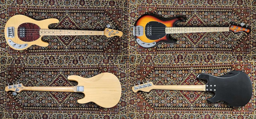 Lote de 14 baixos Yamaha Squier Ibanez OLP Aria Epiphone Acepro