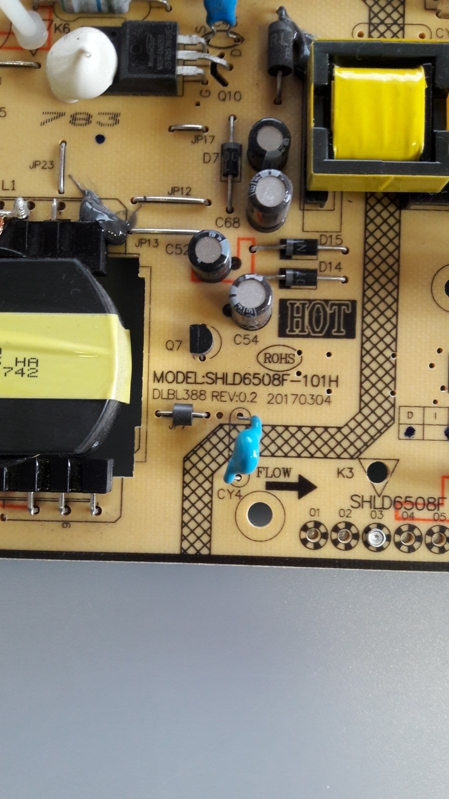 SHLD6508F-101H  (81-PBE065-H8FB03)  DLBL388 REV:0.2
