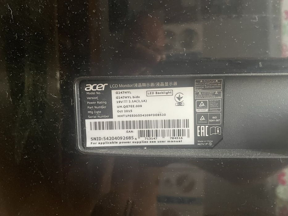 Monitor ACER G247HYL