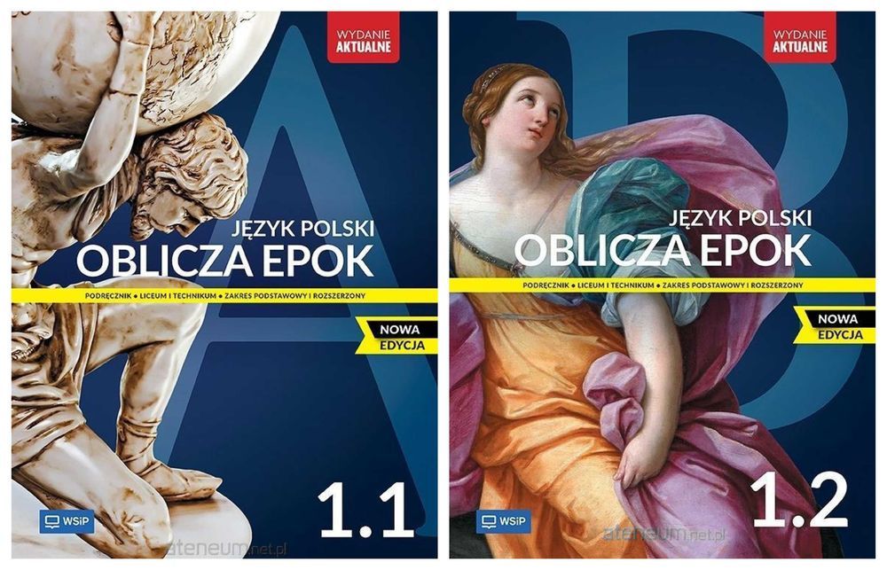 Oblicza epok klasa 1 część 1 i część 2 WYDANIE AKTUALNE 2025 WSIP