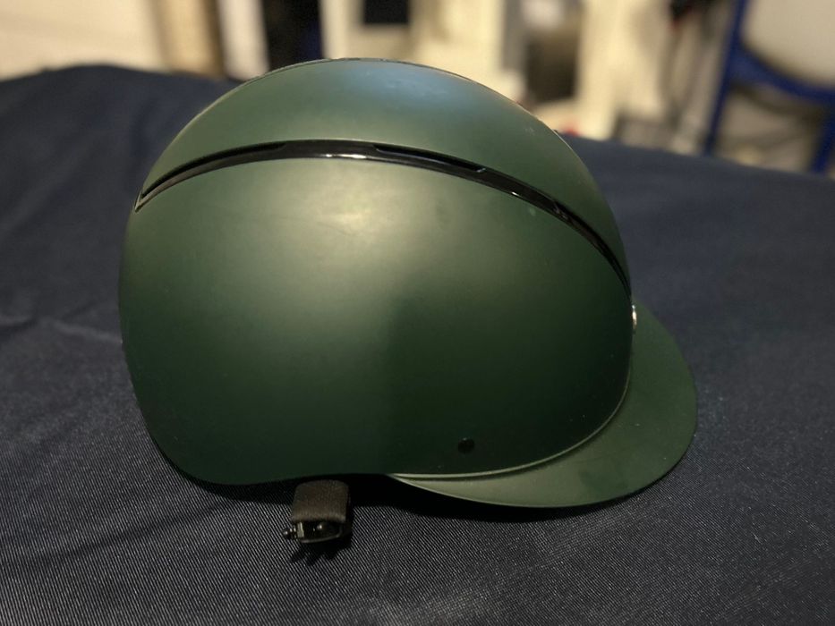 Kask zielony ohp z frakiem s w komplecie