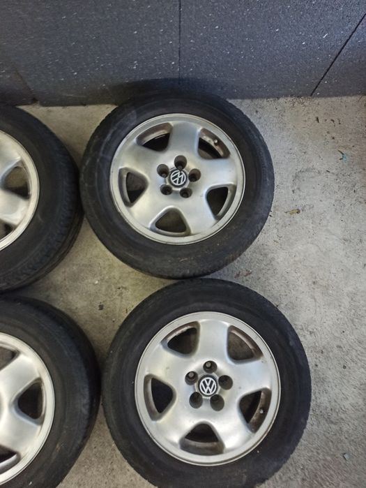 Alufelgi+opony 5x100 *VW golf*