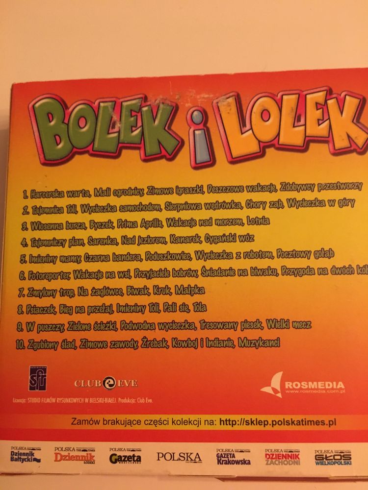 Bolek i Lolek VCD10 bajek