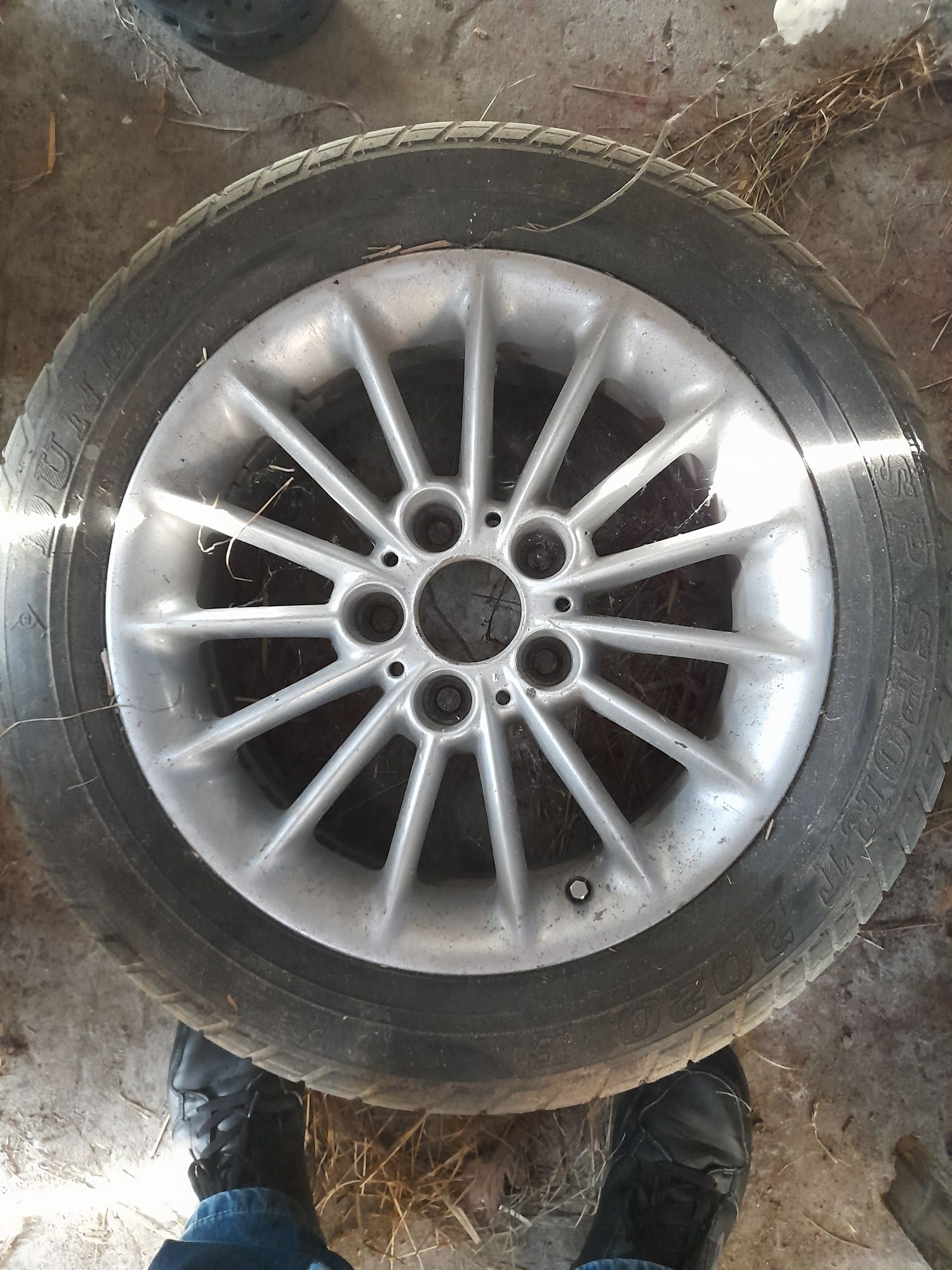 SprzFelgi 16 oryginalne z bmw e 39 4 plus zapas