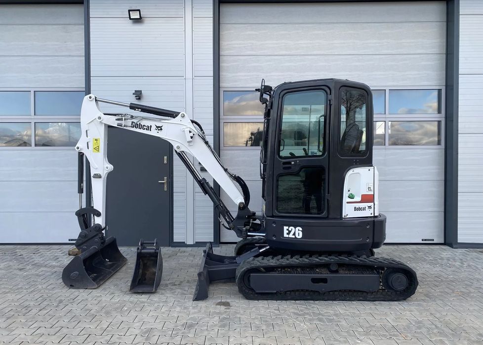 Bobcat Bobcat E26 Minikoparka  2018r Koparka Hydrauliczne szybkozłącze Sprowadzona nie Kubota JCB CAT