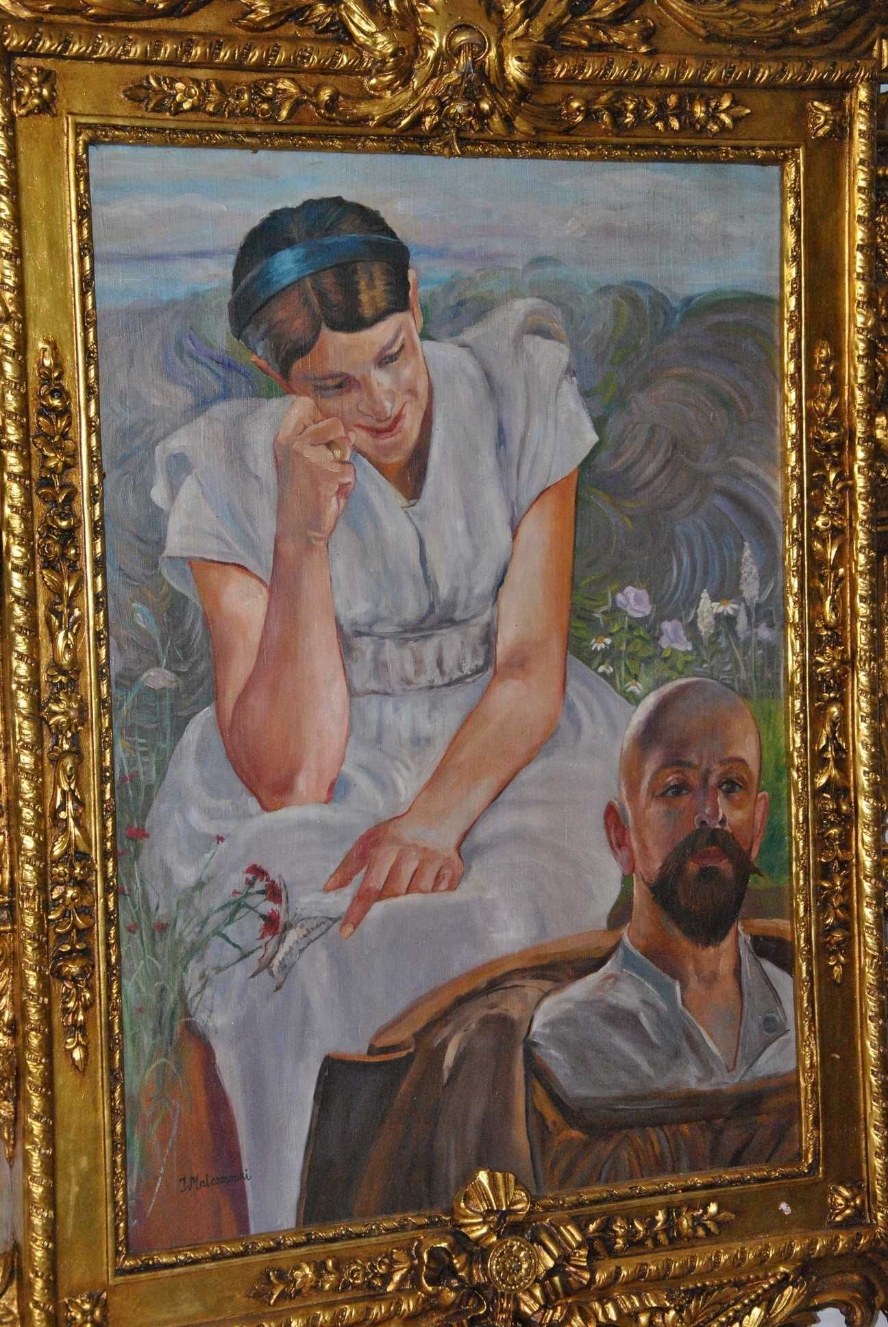 Jacek Malczewski - Wspomnienie... - Pałacowy Stary Obraz i Rama