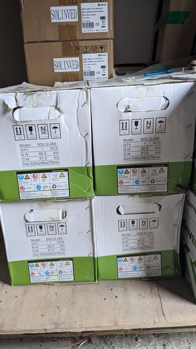 Акумулятори Solinved GEL та LiFePo4