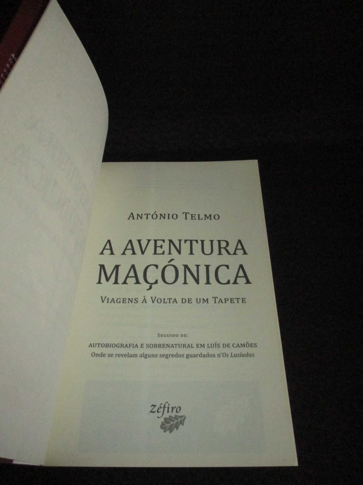 Livro A Aventura Maçónica António Telmo
