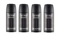 STR8 Original Black 150 ml Dezodorant Męski w Sprayu x4