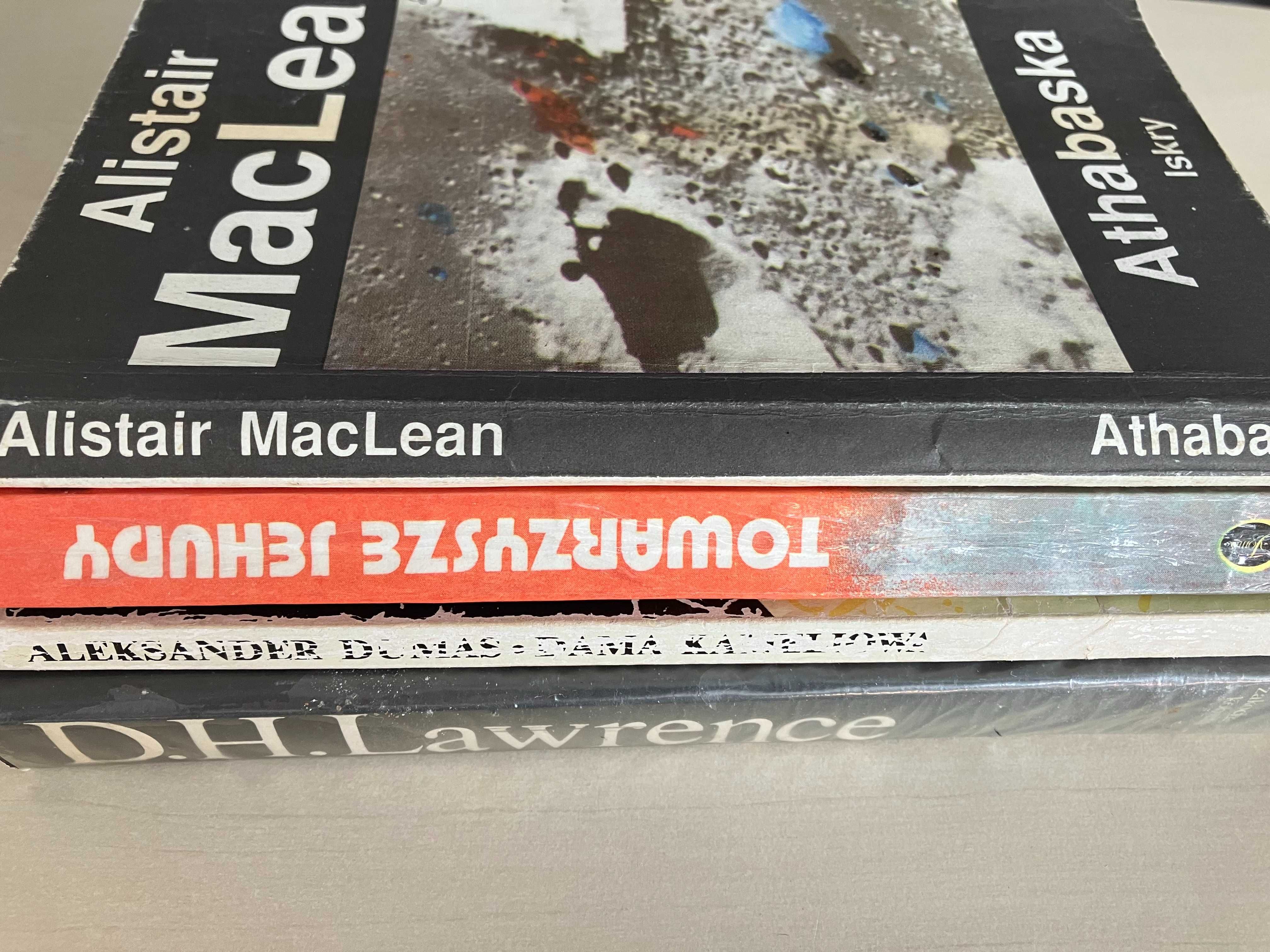 Alistair MacLean, A. Dumas, D. H. Lawrence - 6 książek