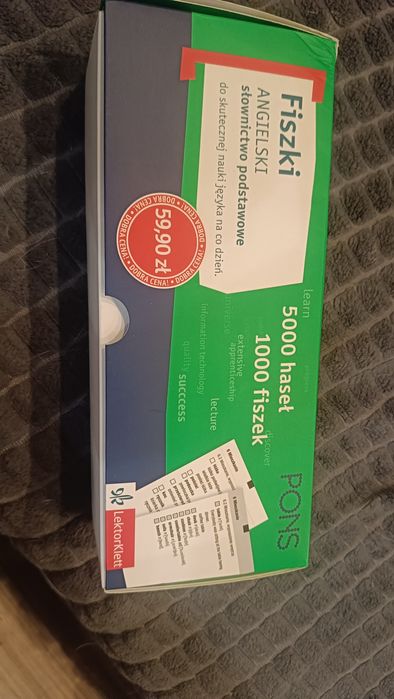 Fiszki język angielski