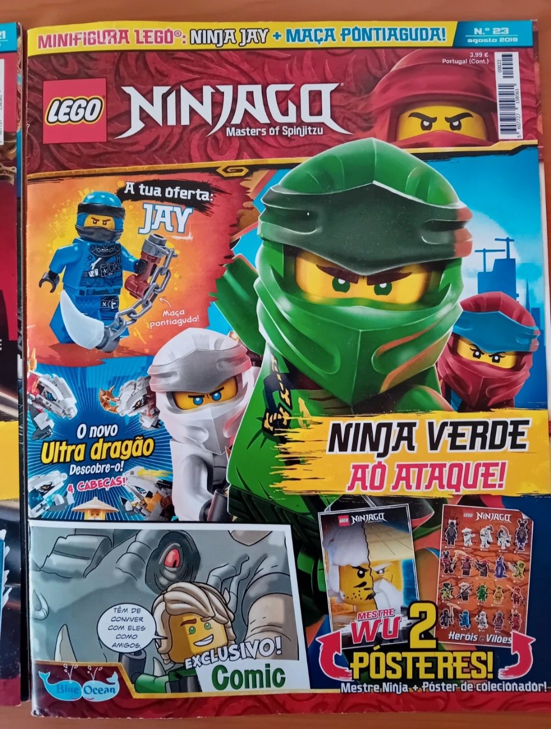 Revistas Lego Ninjago- N*2,21,23