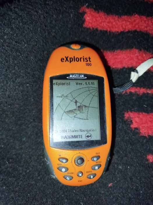 eXplorist100 Magellan GPSнавігатор