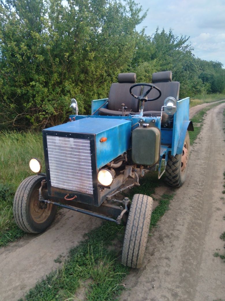 Саморобний трактор