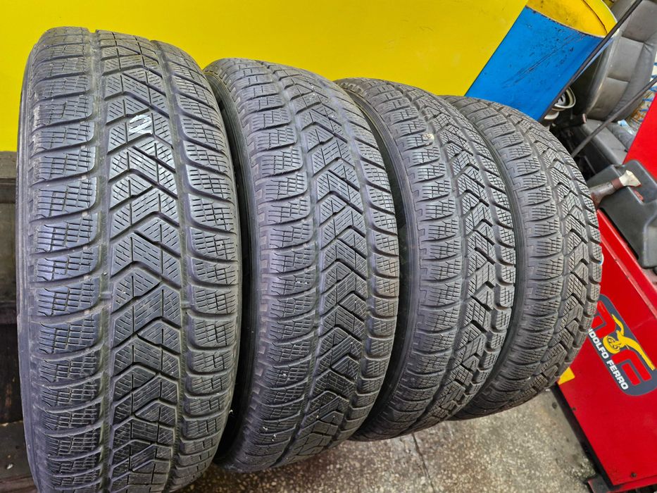 Koła Zimowe 5x112 17 Opony Zimowe 215/65R17 Pirelli Scorpion Winter