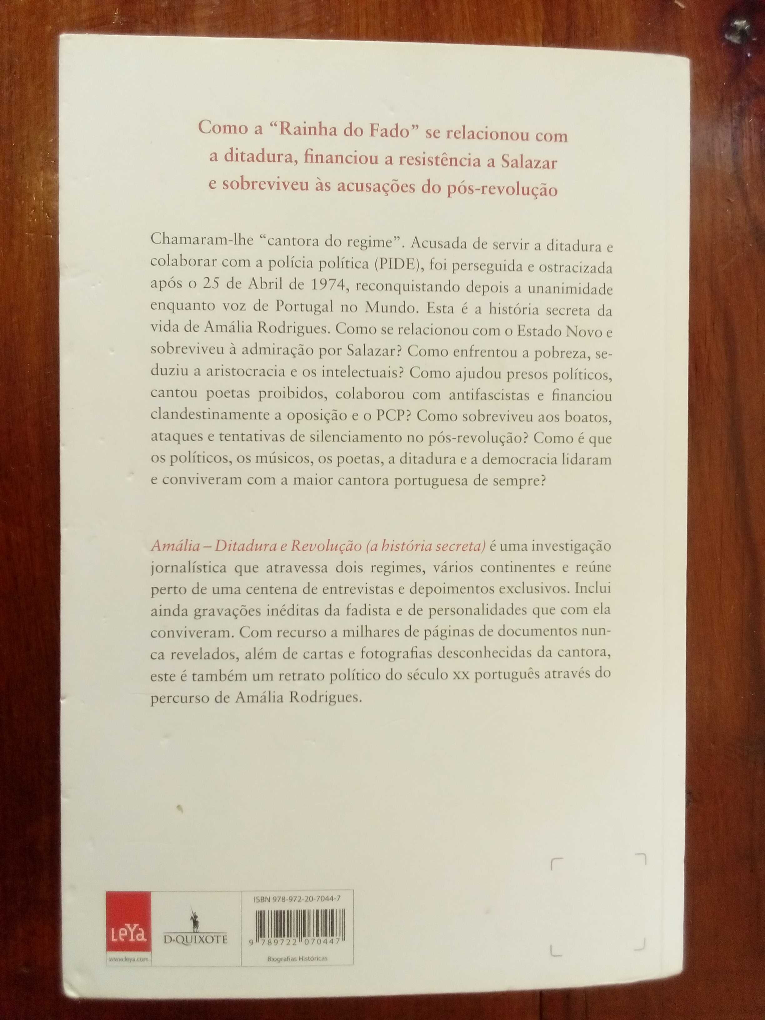 Miguel Carvalho - Amália, ditadura e revolução