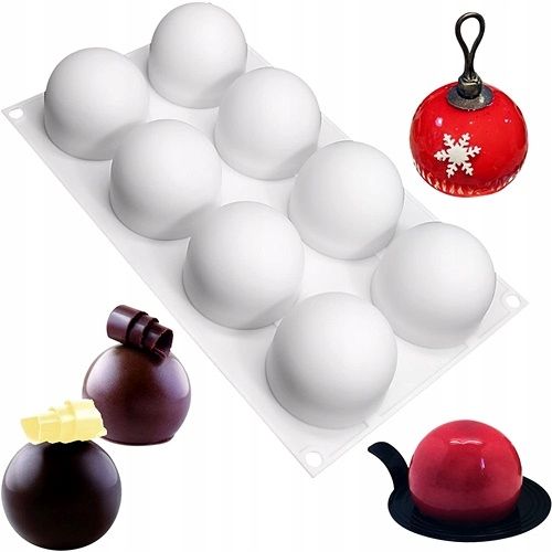 Forma do babki Elhandel 17 x 29cm średnica 6cm na 8 sztuk