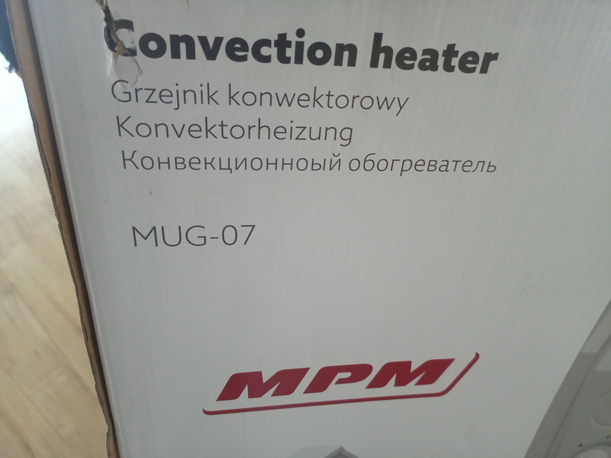 Nowy elektryczny grzejnik MPM 2000 watt