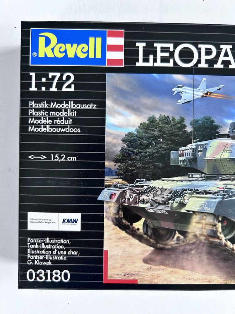 Czołg Leopard 2A6/A6M  model Revell 03180