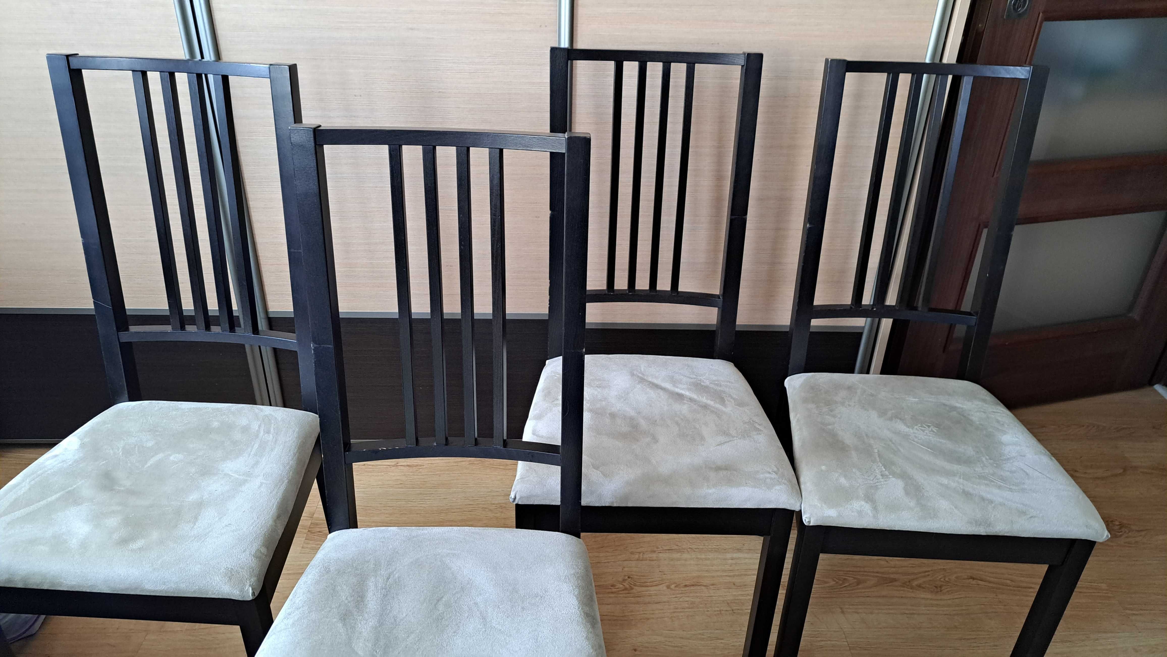 Stół z krzesłami 130×80 rozsuwany