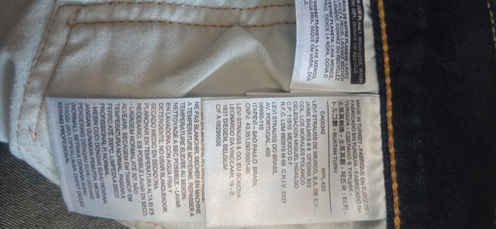 Нові джинси Levi's 501