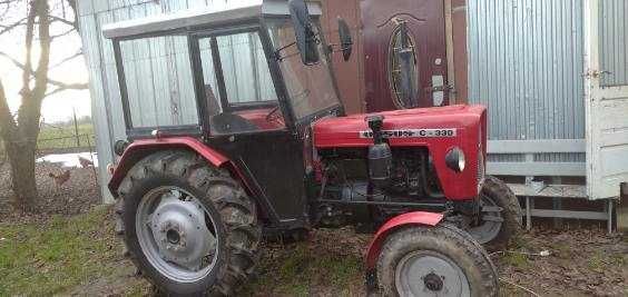 Ursus C-330 - Solidny Traktor z Nowymi Oponami!