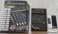 Studiomaster CLUB XS 6+ mikser mixer /nowy/gwarancja 1.5 roku +paragon