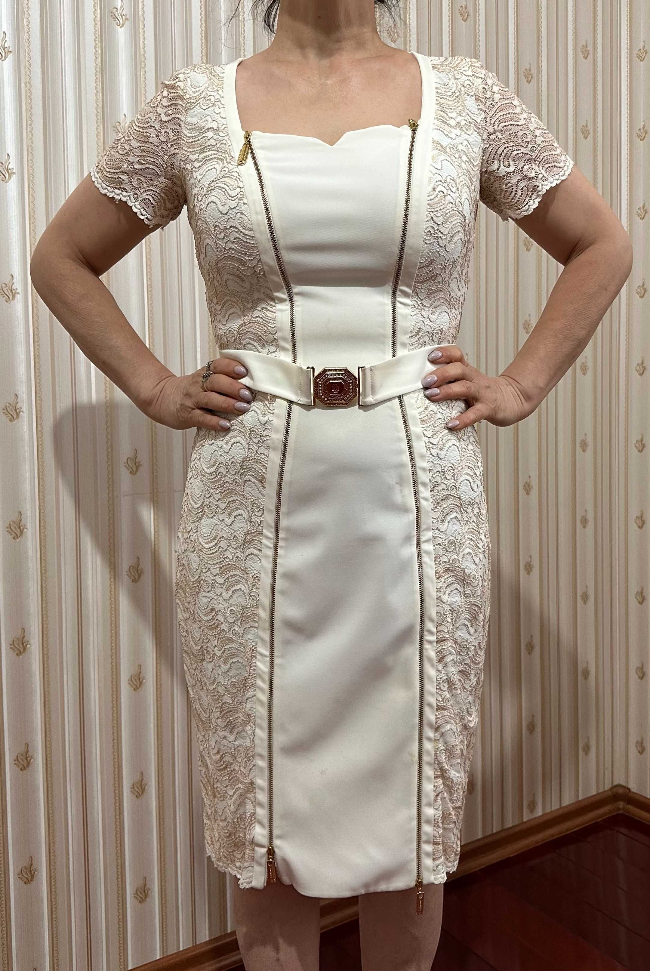 Елегантна біла сукня lasagrada