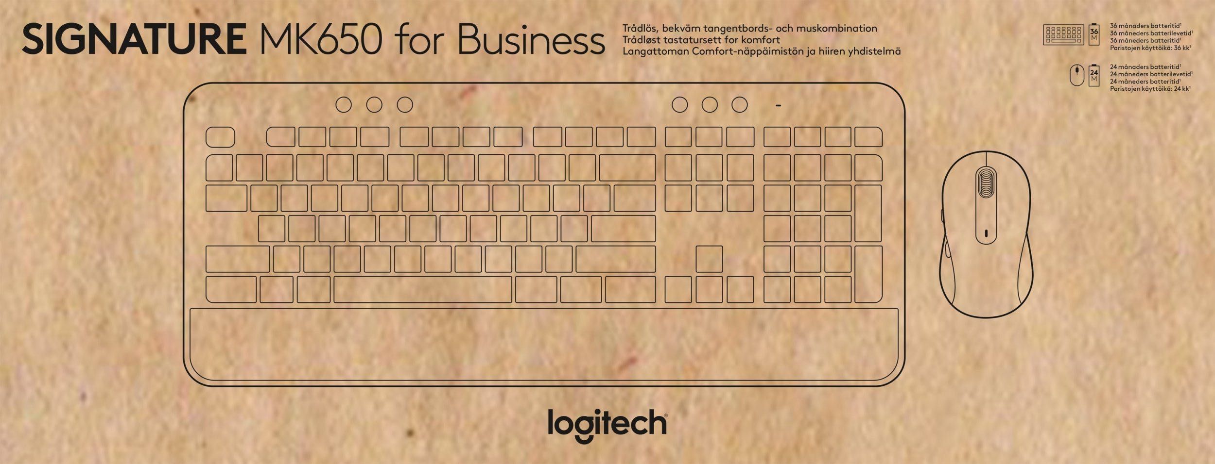 Logitech MK650 Signature Combo for Business mysz klawiatura NOWE VAT