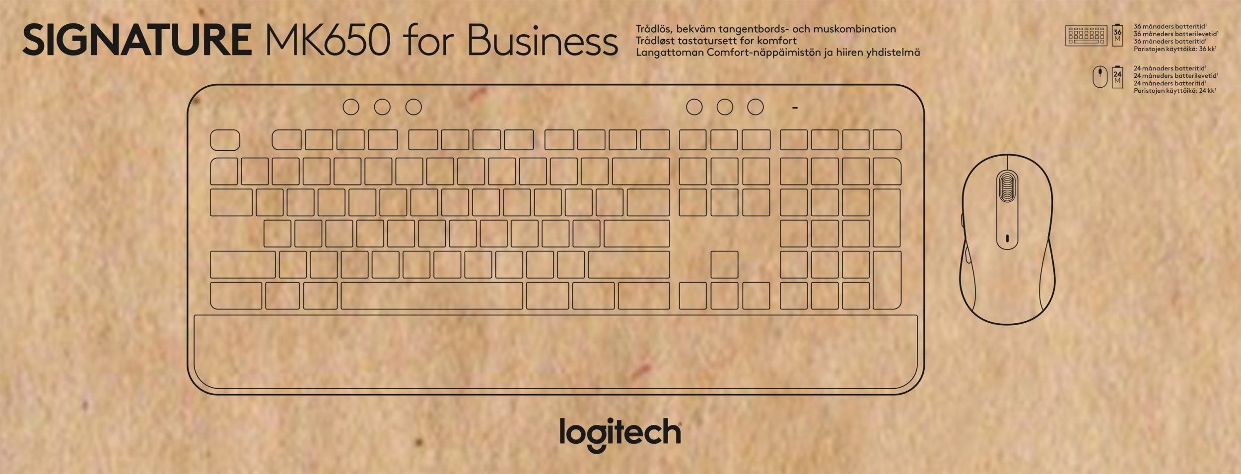 Logitech MK650 Signature Combo for Business mysz klawiatura NOWE VAT