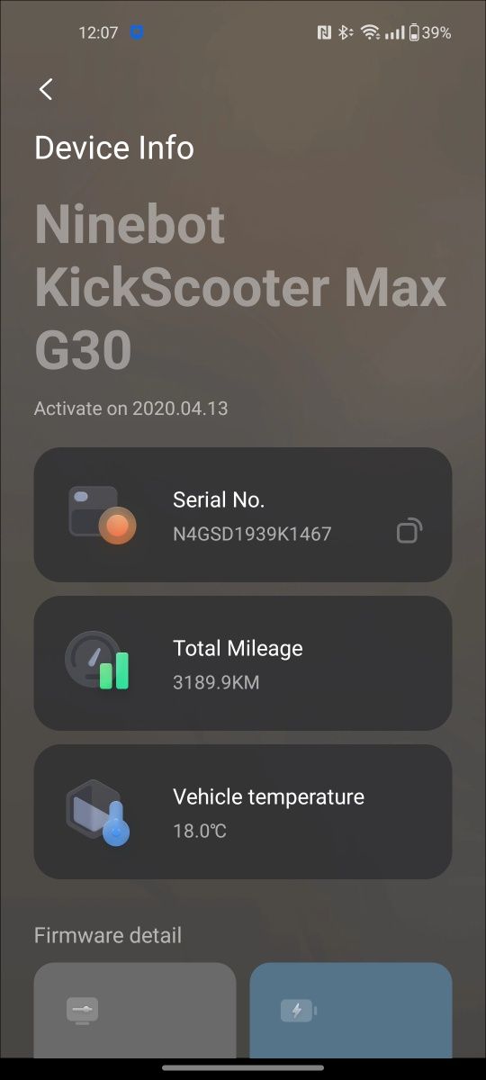 Електросамокат Ninebot g30 max