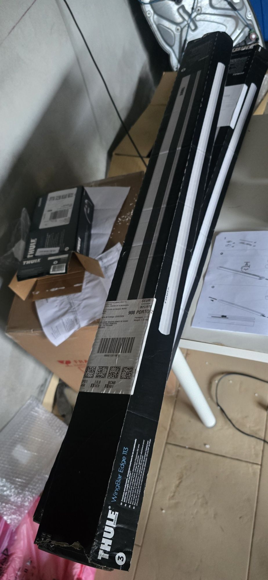 Thule wingbar edge 113