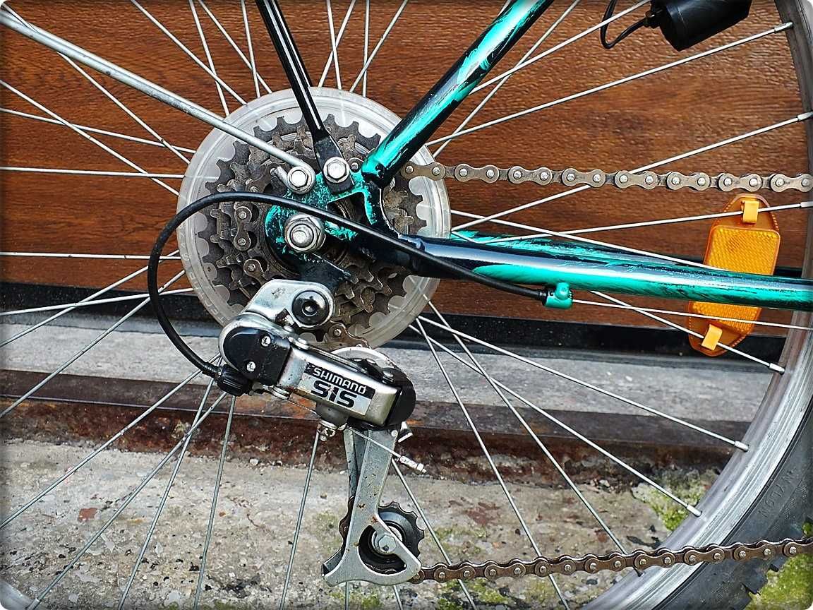 Rower górski męski ESPERIA , 6 biegów, Koła 26'' części Shimano