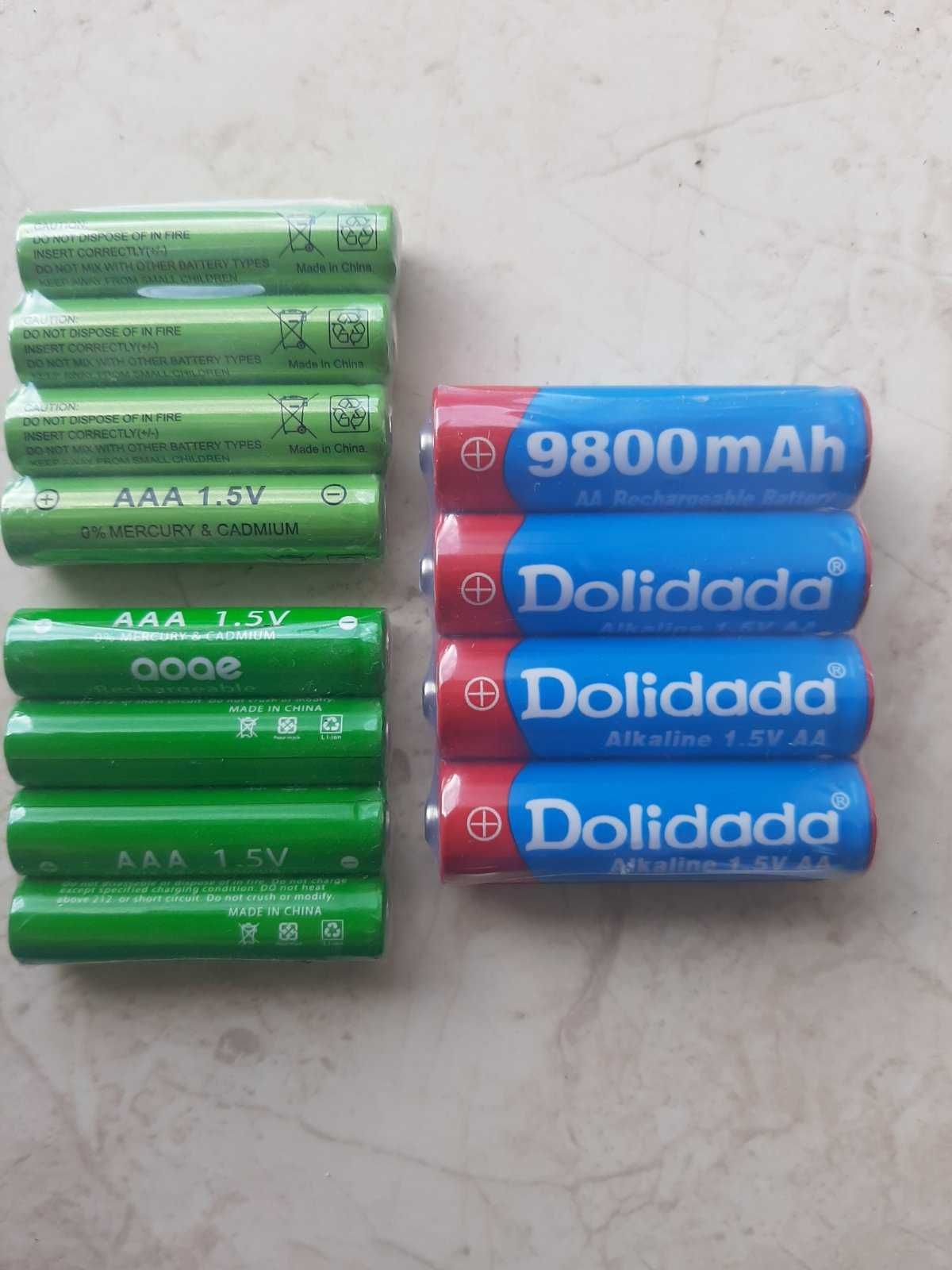 аккумулятор формат  1.5в  АAА-2100 mAh ,    АА   9800 mAh