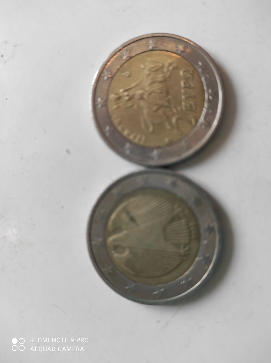 Монеты 2 евро 2002 г