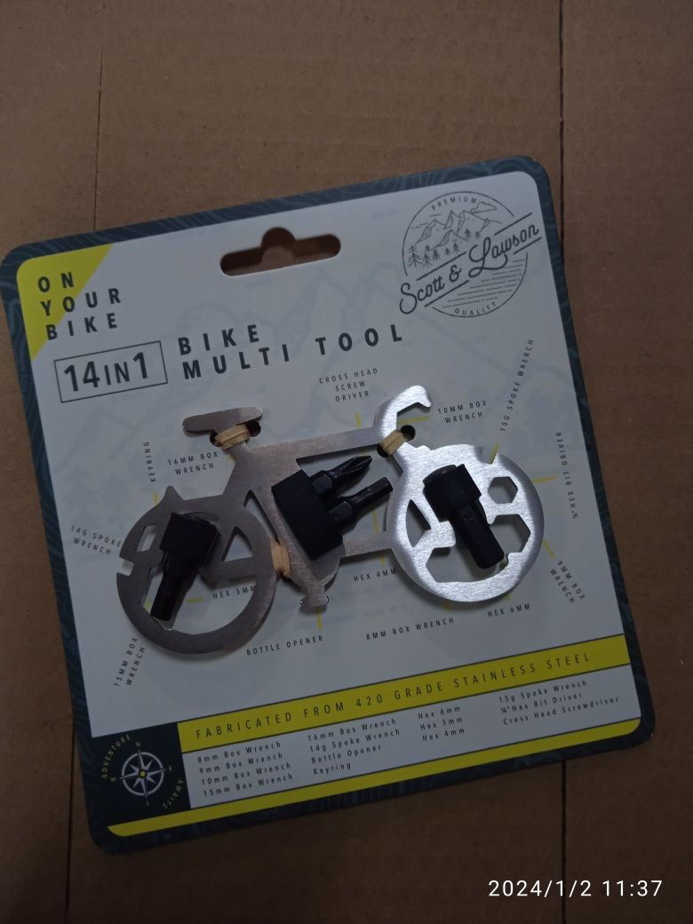 Bike Multi Tool 14 in 1