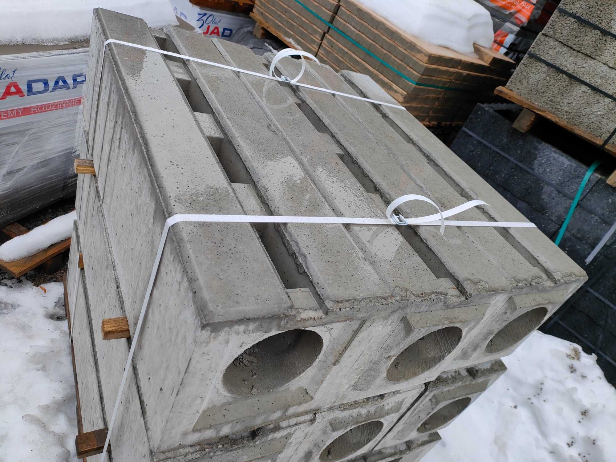 Kanał betonowy 30x30x100 cm odwodnienie liniowe przepust ciek korytko